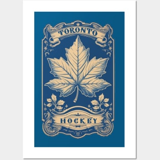 Vintage Toronto Maple Leafs Hockey Posters and Art